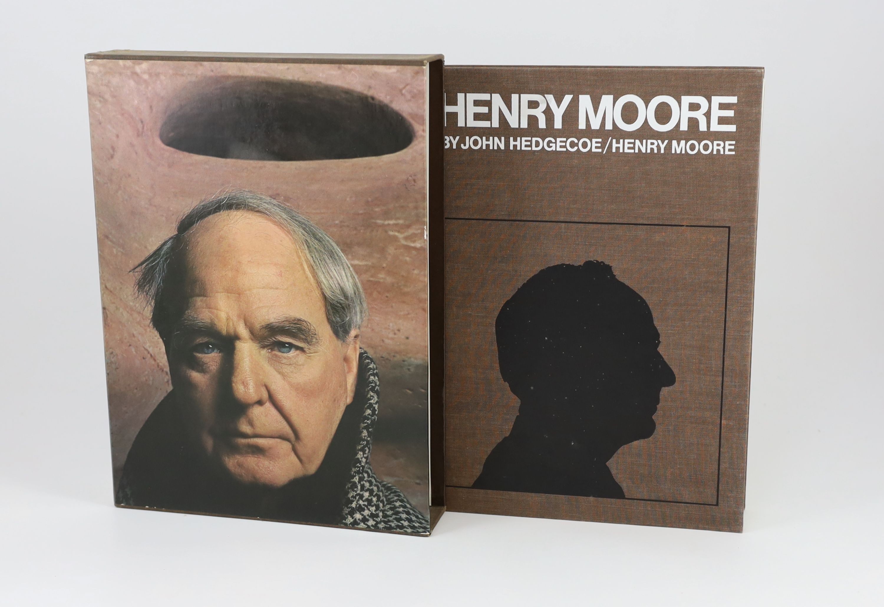 Hedgecoe, John - Henry Spencer Moore, 1st edition, with authors presentation inscription, dated 1971, Thomas Nelson, London, 1968, in slip case.